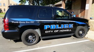Howell Police Department Vehicle