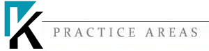 Kronzek Firm logo and text saying Practice Areas