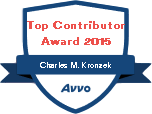 Top Contributior Award 2015 Avvo