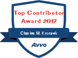 Top Contributor Award 2017 Avvo